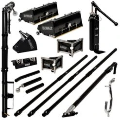DeWalt Taping & Finishing Set: MEGA Flat Boxes W/ Medium Handles