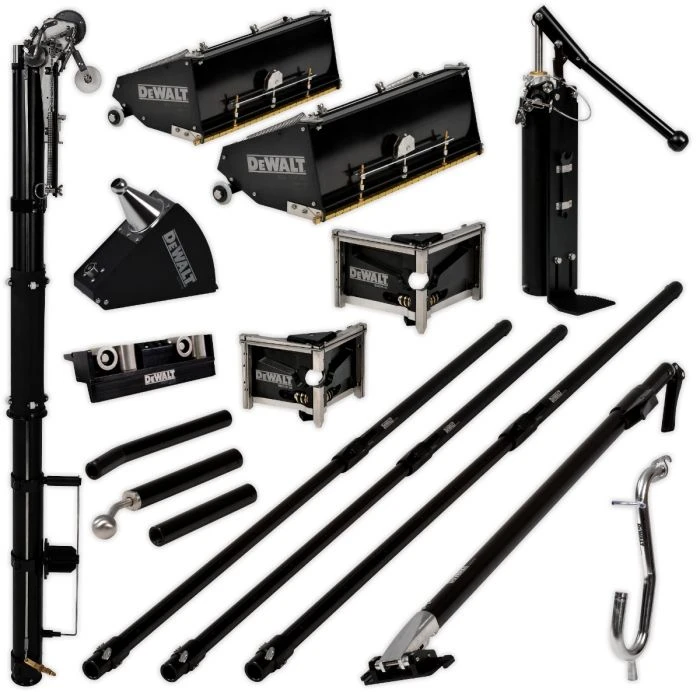 DeWalt Taping & Finishing Set: MEGA Flat Boxes W/ Medium Handles 1 DeWalt Taping & Finishing Set: MEGA Flat Boxes W/ Medium Handles