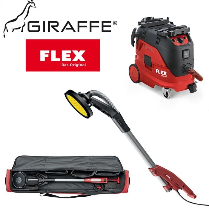 Flex GE5 Giraffe® Wall & Ceiling Sander & M Class Safety Vacuum Cleaner 1 Flex GE5 Giraffe® Wall & Ceiling Sander & M Class Safety Vacuum Cleaner