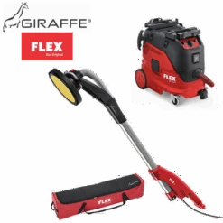 Flex GE7 Giraffe® Wall & Ceiling Sander & M Class Safety Vacuum Cleaner