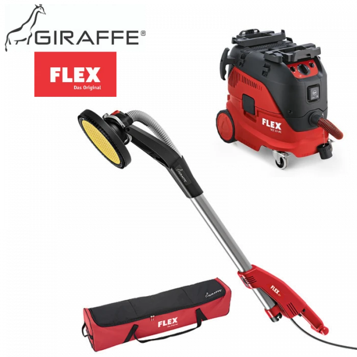 Flex GE7 Giraffe® Wall & Ceiling Sander & M Class Safety Vacuum Cleaner 1 Flex GE7 Giraffe® Wall & Ceiling Sander & M Class Safety Vacuum Cleaner