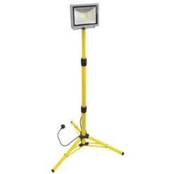 Faithfull LED Sitelight Tripod 1400 Lumen 20 Watt 110 Volt