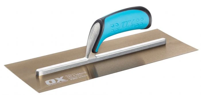 OX Pro Stainless Steel Plasterers Trowel 1 OX Pro Stainless Steel Plasterers Trowel