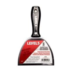 Level 5 Stainless Steel Hammerend Putty Knife Bundle -Home Fix Tool Store ss plastic putty 5
